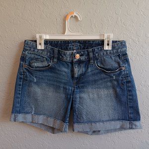 Blue jeans shorts - size 6